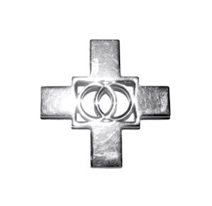 Equilateral Cross Pendant