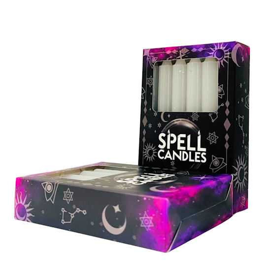 Silver Spell Candles ~ 12 Pack
