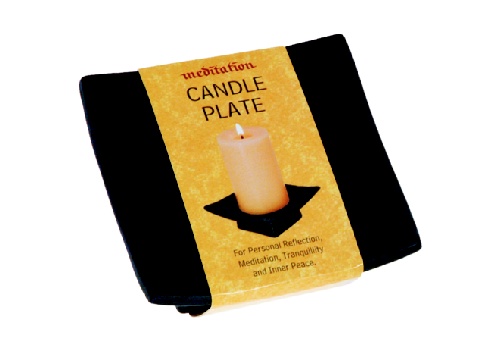Black Candle Plate