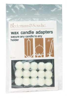 Wax Candle Adapters - Click Image to Close