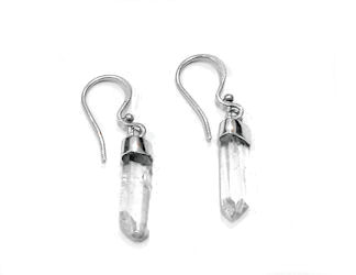 Clear Quartz Earrings