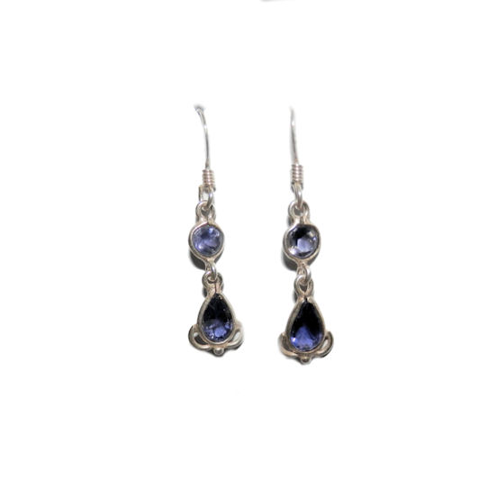 Iolite Earrings