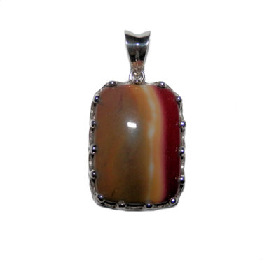 Mookaite Pendant - Click Image to Close