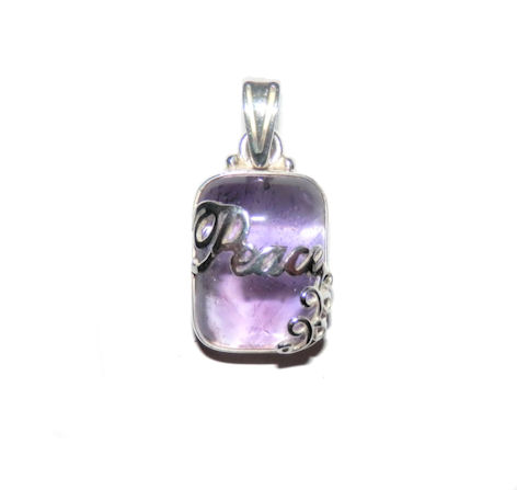 Amethyst Peace Pendant