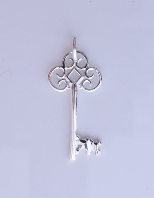 Celtic Key Pendant - Click Image to Close