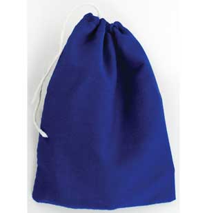 Blue Cotton Bag