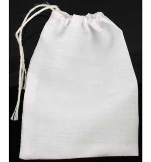 White Cotton Bag - Click Image to Close