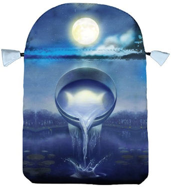 Silver Witchcraft Satin Tarot Bag Silver Witchcraft Satin Tarot Bag