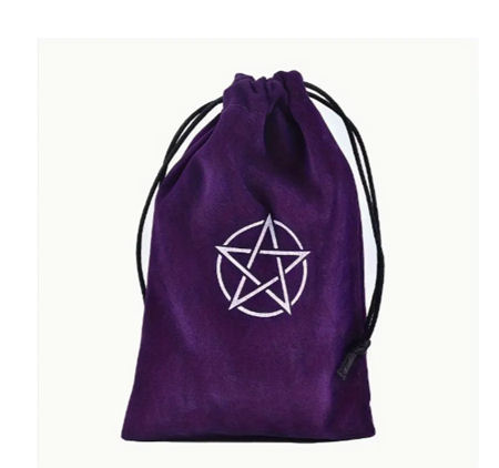 Purple Velvet Bag