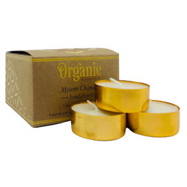 Mysore Chandan Sandalwood Scented Tea Light Candles