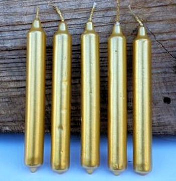 Gold Chime Candle