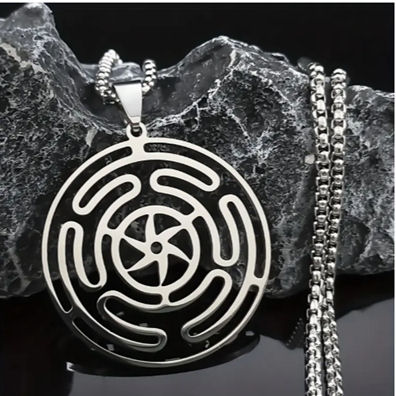Hekate's Wheel Pendant