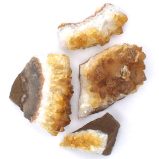 Citrine Cluster - Click Image to Close
