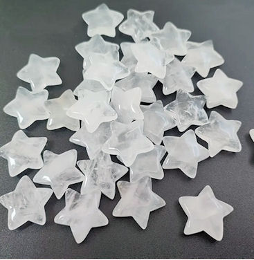 Clear Quartz Star