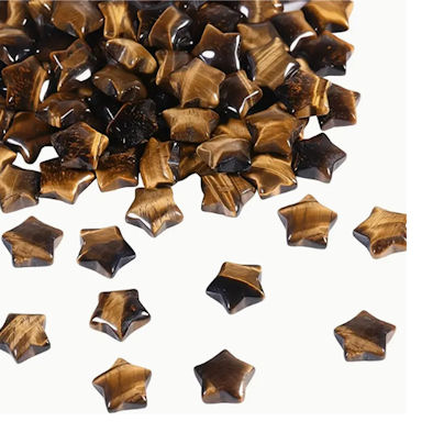 Gold Tigers Eye Star