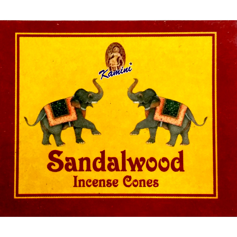 Sandalwood Cones - Click Image to Close