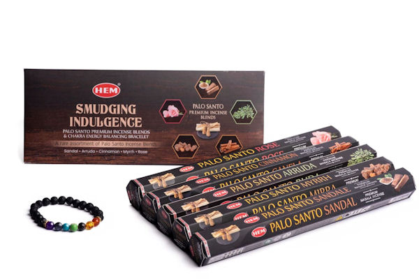 Palo Santo Gift Set with Chakra Bracelet