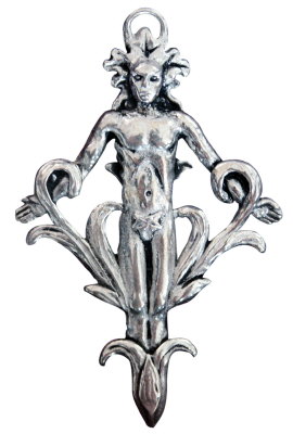 Silver Mandrake Pendant