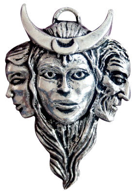 Triple Goddess Pendant - Click Image to Close