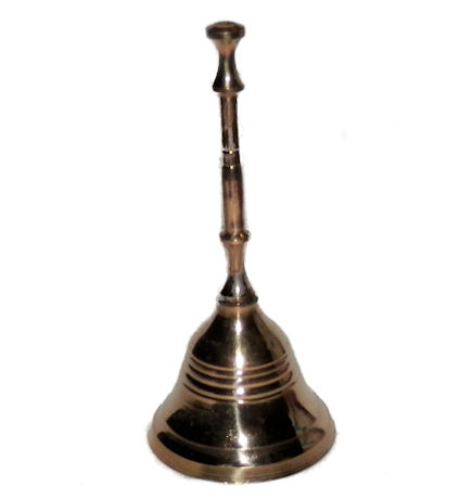 Brass Small Altar Bell - Click Image to Close