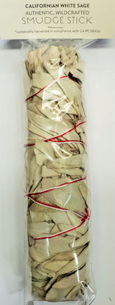 Californian White Sage Smudge Stick ~ Large