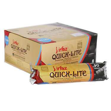 Irfaz Quick-Lite Charcoal - Click Image to Close