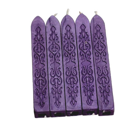 Purple Sealing Wax Stick - Click Image to Close