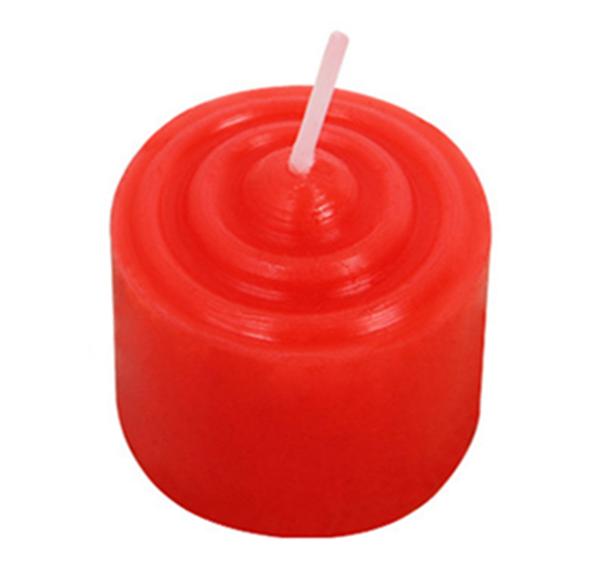 Rose Scented Red Votive Candle - Click Image to Close