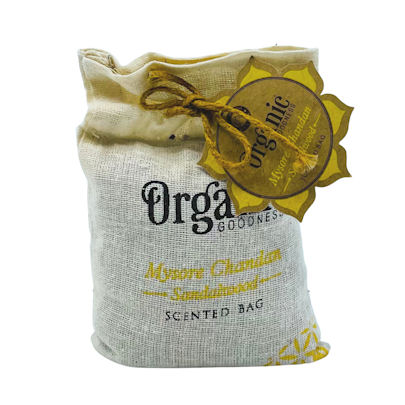 SANDALWOOD MYSORE CHANDAN Scented Cotton Bag